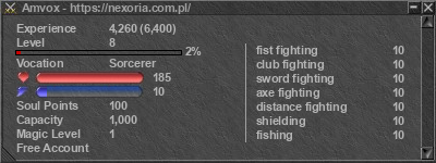 Signature for player Amvox