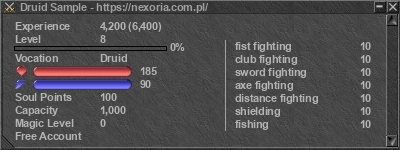 Signature for player Druid Sample