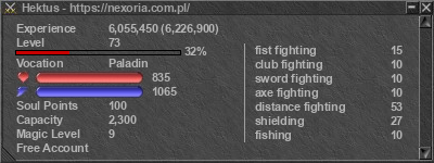 Signature for player Hektus