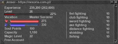 Signature for player Jensei