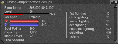 Signature for player Jinwoo