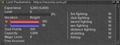 Signature for player Lord Paulistinha