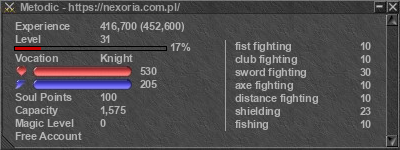 Signature for player Metodic