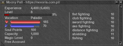 Signature for player Mocny Pall