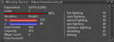 Signature for player Mroczny Rycerz