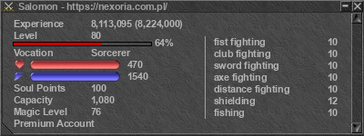 Signature for player Salomon